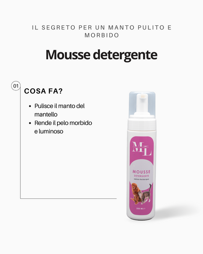 Mousse detergente senza risciacquo 150 ml