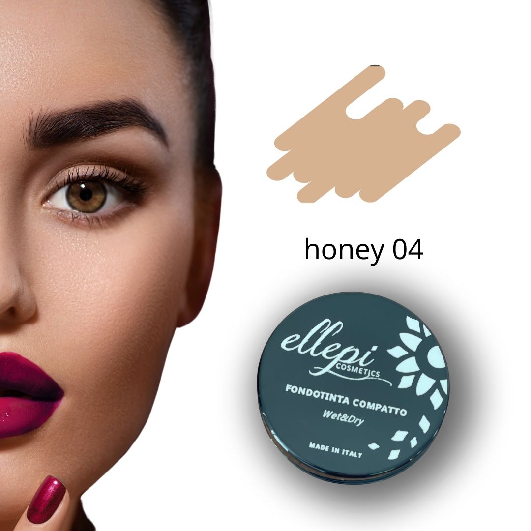 fondotinta compatto Wet&Dray  Elleppì Cosmetics 14gr