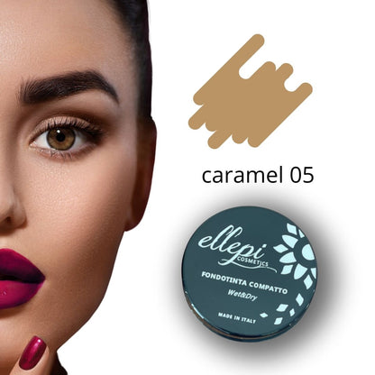 fondotinta compatto Wet&Dray  Elleppì Cosmetics 14gr